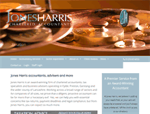 Tablet Screenshot of jones-harris.co.uk